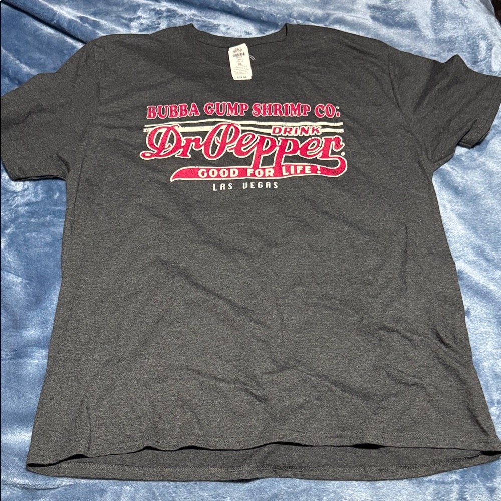 Dr Pepper Gray Short Sleeve Tee